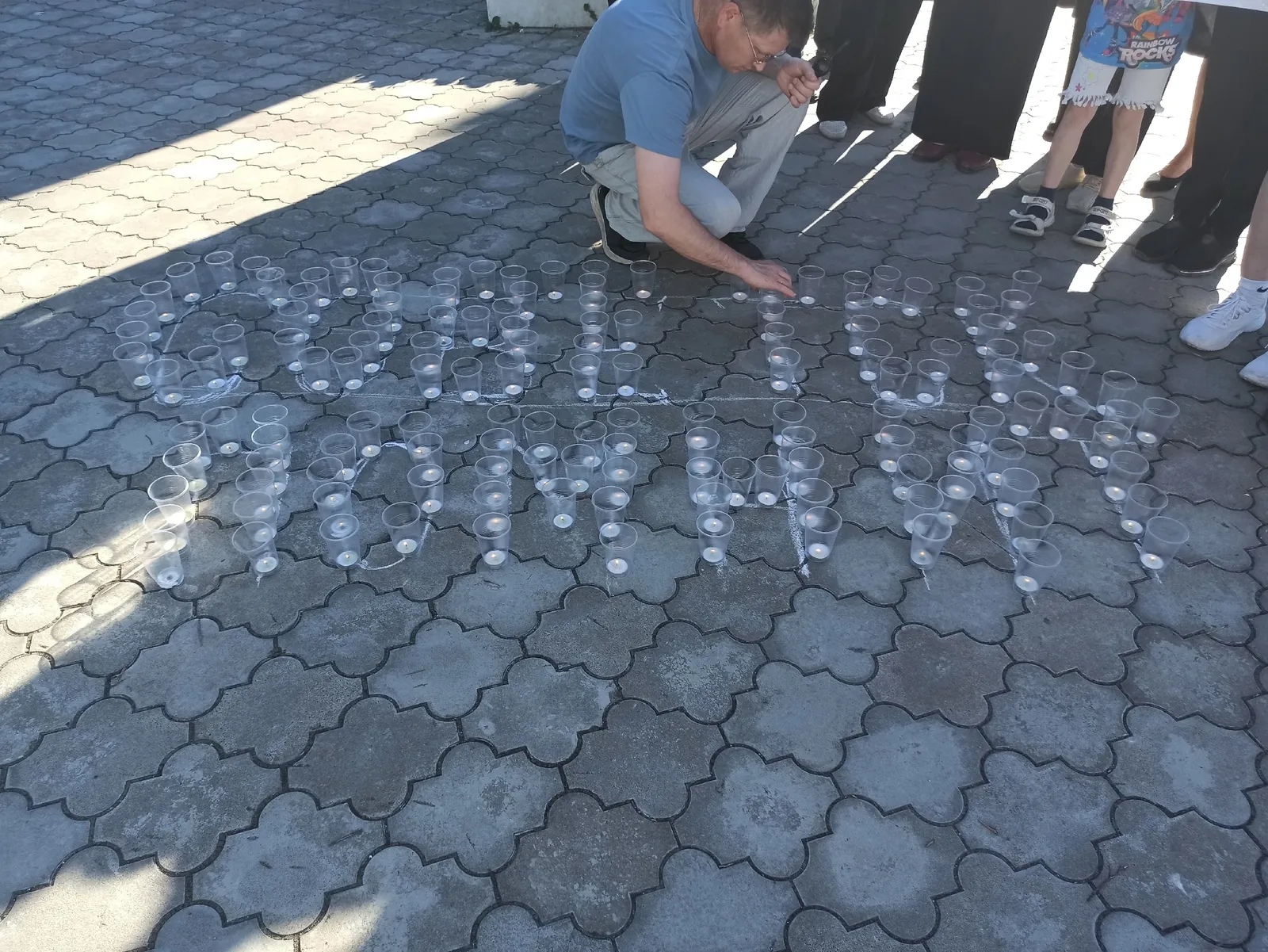 Добровольцы движения приняли участие в акции «Свеча памяти» 22 июня.