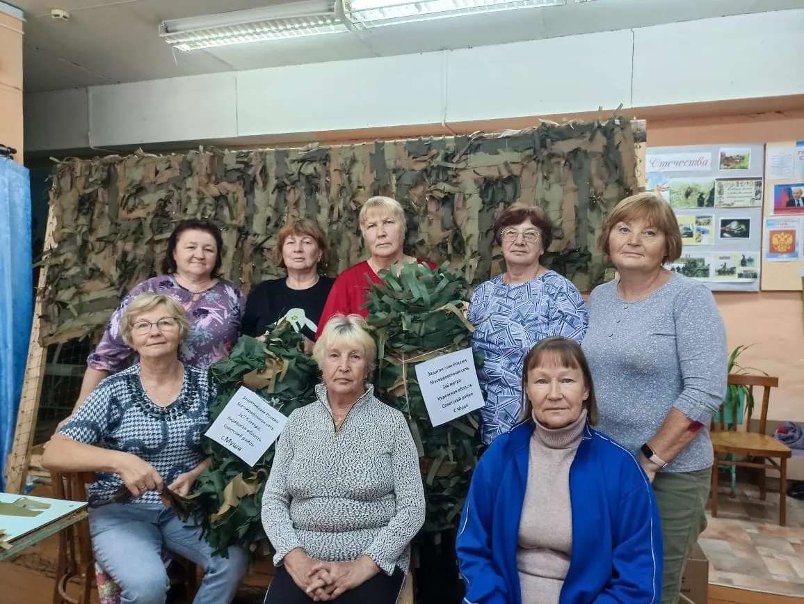 Активная работа сел: Муша внесла 15000 рублей, Кожа сплела уже две сети. В городе помогают магазин и подростки.