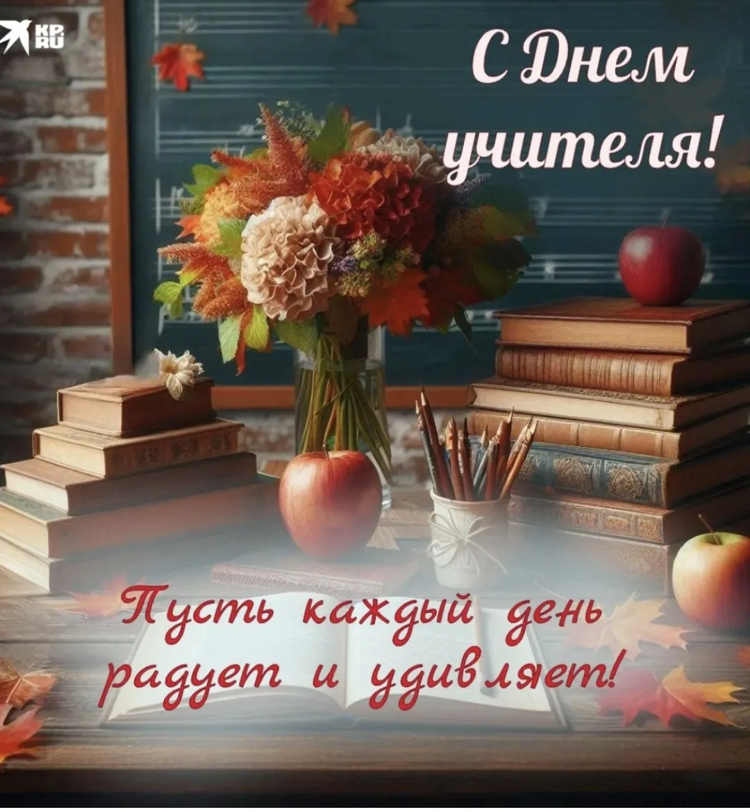 Коллектив поздравляет всех учителей с профессиональным праздником.